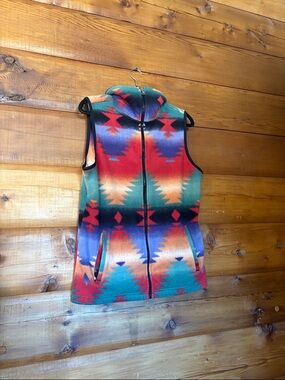 Chaps Sport M Azteck Zipperdown Vest